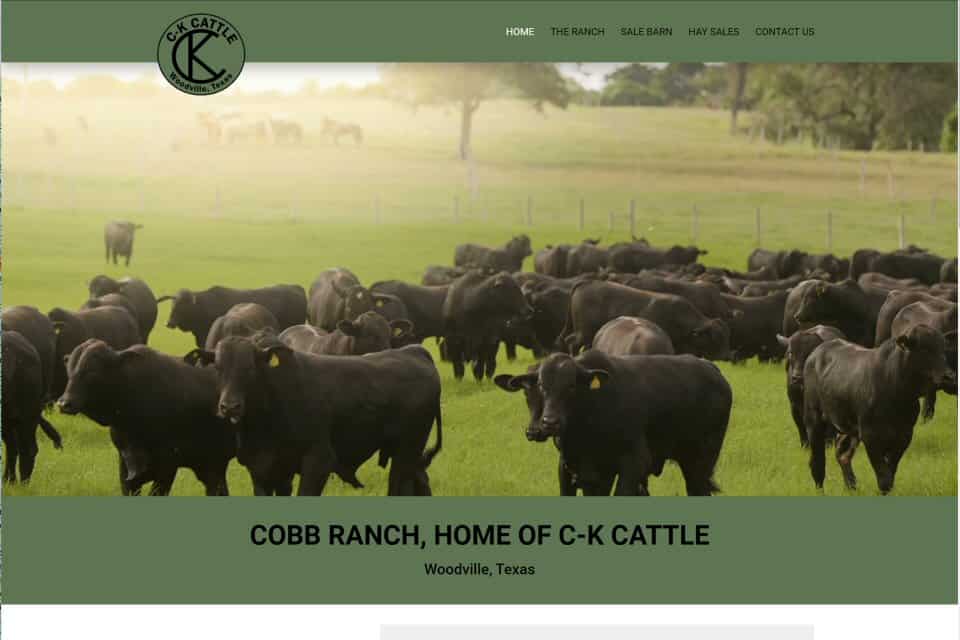 Cobb Ranch, Home of C-K Cattle by SK Farm LLC