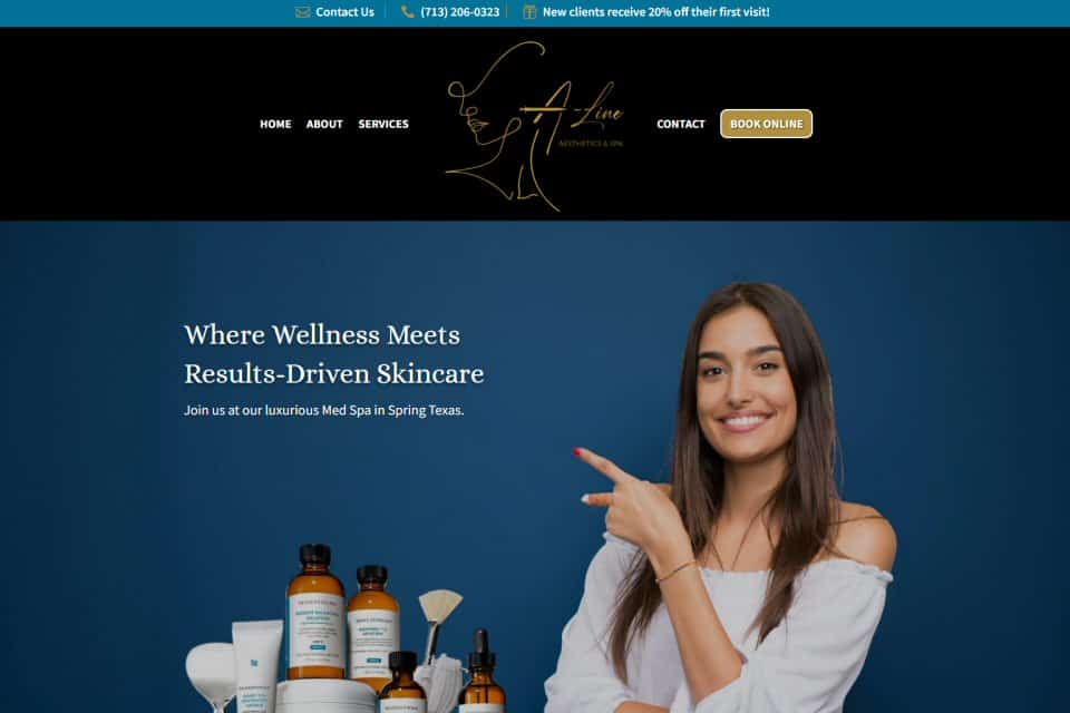 A-Line Aesthetics & Spa, Spring, TX by SK Farm LLC
